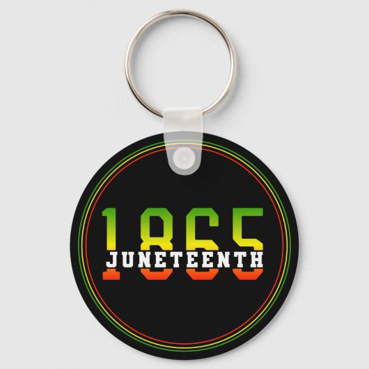 18e verjaardag van de Zwarte Vrijheid Sleutelhanger (Voorkant)