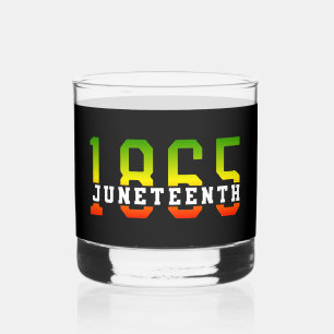 18e verjaardag van de Zwarte Vrijheid Whisky Glas