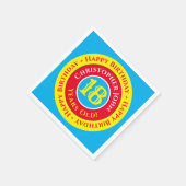 18e verjaardag van het Napels-artikel Servet (Hoek)