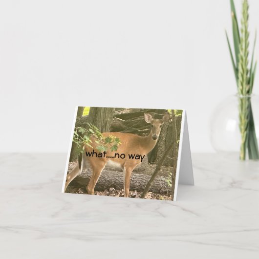 **18e** VERJAARDAGSWENSEN VAN VERBAASDE HERTEN Kaart (Voorkant)