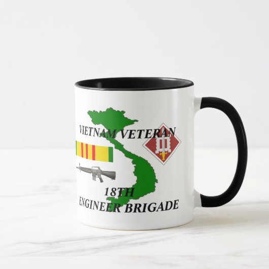 18ème Tasses de café de vétéran du Vietnam de (Droite)