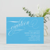 18èmes invitations d'anniversaire de contemporain (Debout devant)