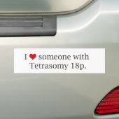 18p bumpersticker (Op auto)
