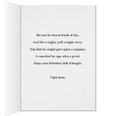 18th Birthday Fisherman  (Intérieur (Droit))