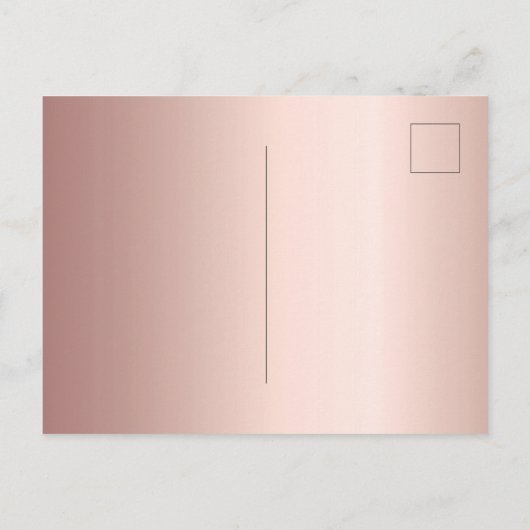 18th Birthday roos Gold glitter roze luxe Uitnodiging Briefkaart (Achterkant)