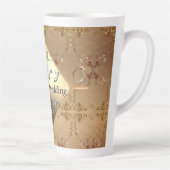 18th Cat's Eye Wedding Anniversary  Latte Mok (Rechts)