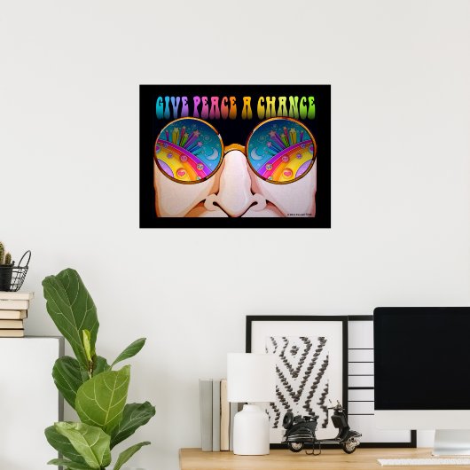 18x24 POSTER, ARCHIVAL AFDRUKKEN - SCHADEN VAN ZES Poster (Thuiskantoor)