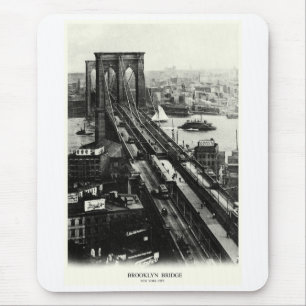 1900 Brooklyn Bridge Muismat
