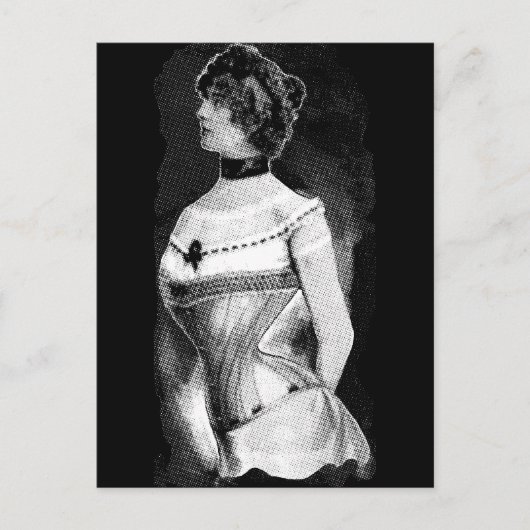 1900 Corset AD Briefkaart (Voorkant)