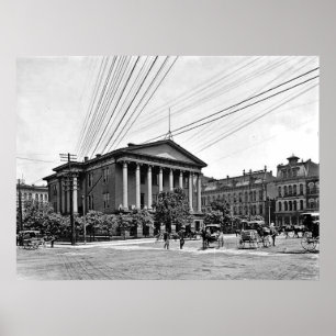 1900 Courthouse Nashville Tennessee Print