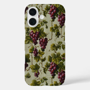1900 druiven Fruit Botanische Design iPhone 16 Hoesje