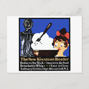 1900 Keystone Beater Briefkaart