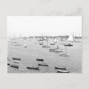 1900 Marblehead Harbour Massachusetts Briefkaart