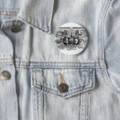 1900 Mckinley-Teddy Roosevelt Ronde Button 5,7 Cm (In situ)