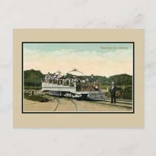 1900  observatiewagen Montreal Briefkaart