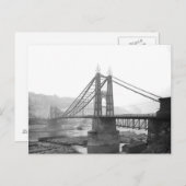 1900 Pointe Bridge Pittsburgh Pa. Briefkaart (Voorkant / Achterkant)