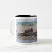 1900 POLAND POSTCARDS Mug à deux tons (Devant gauche)