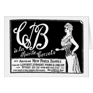 1900 publicités vintages de corset