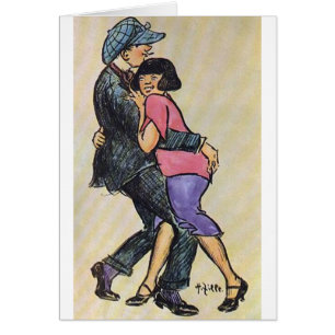 ~ 1900's tôt de danseurs