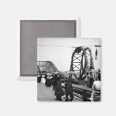 1901 De Loop Roller onderzetter Magnet Magneet (Voorkant / Achterkant)