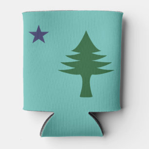 1901 Maine Flag Koozie