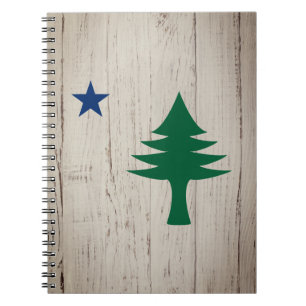 1901 Maine Flag Notitieboek