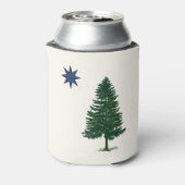 1901 Maine Flag -  stijl Blikjeskoeler (Blikje Achterkant)