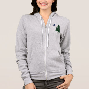 1901 Maine Flag -  stijl Hoodie