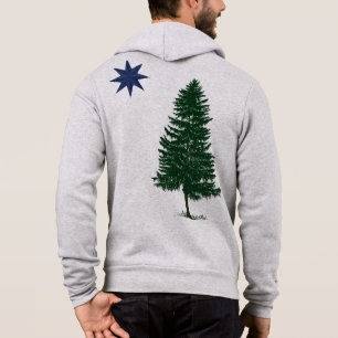 1901 Maine Flag -  stijl Hoodie