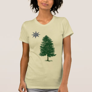1901 Maine Flag -  stijl T-shirt