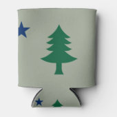 1901 Maine Vlag Koozie (Voorkant)