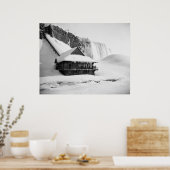 1901 Niagara-Herfsten afdrukken Poster (Keuken)