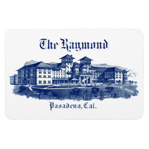 1901 Raymond Hotel Pasadena Californië Magneet