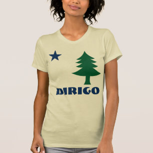 1901 T-shirt de drapeau du Maine - édition de