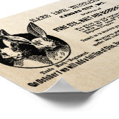 1902  Hare Bros. Distillery Co. Ad Poster (Hoek)