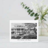 1902 Hawaiian Hotel,  foto van Hawaï Briefkaart (Staand voorkant)