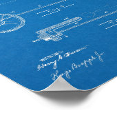 1902 - Kunsttekenafdrukken voor fietspatroon Poster (Hoek)