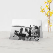 1903 Adirondack Mts. Wenskaart Kaart (Gele Bloem)