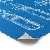 1903 Browning Gun Brevet Art Dessin Impression (Coin)