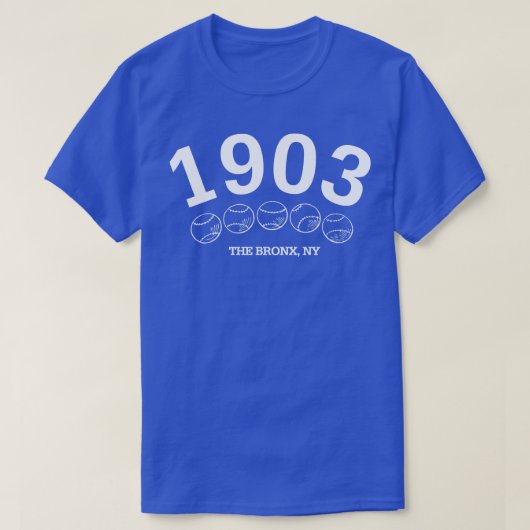 1903 NYY TShirt (Design devant)
