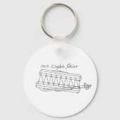 1903 Wright Glider Sleutelhanger (Voorkant)