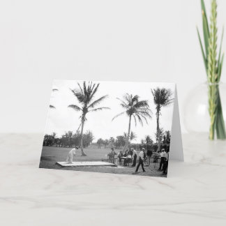 1904 FL van het Palm Beach Golfing. Wenskaart Kaart