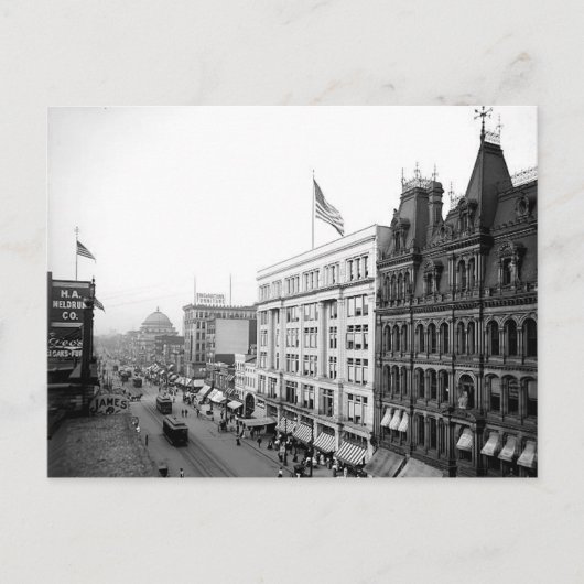 1904 Main St. Buffalo NY Briefkaart (Voorkant)