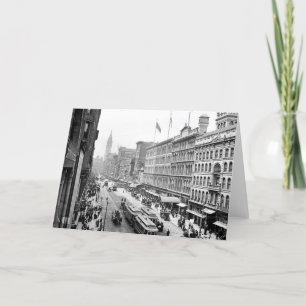 1904 Markt St. Philadelphia Pa. Wenskaart Kaart