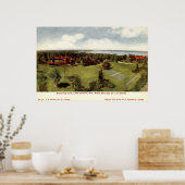 1904  meer van Genève, Wisconsin Poster (Keuken)