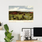 1904  meer van Genève, Wisconsin Poster (Thuiskantoor)