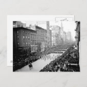 1905 5th Ave NYC Parade Briefkaart (Voorkant / Achterkant)
