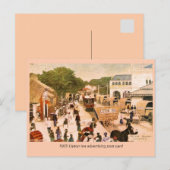 1905 Street Scene Colombo Ceylon Lipton Briefkaart (Voorkant / Achterkant)