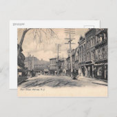 1905 Winkels Main St. Rahway NJ  Briefkaart (Voorkant / Achterkant)