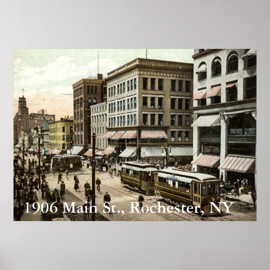 1906 Main St., Rochester, NY Poster (Voorkant)